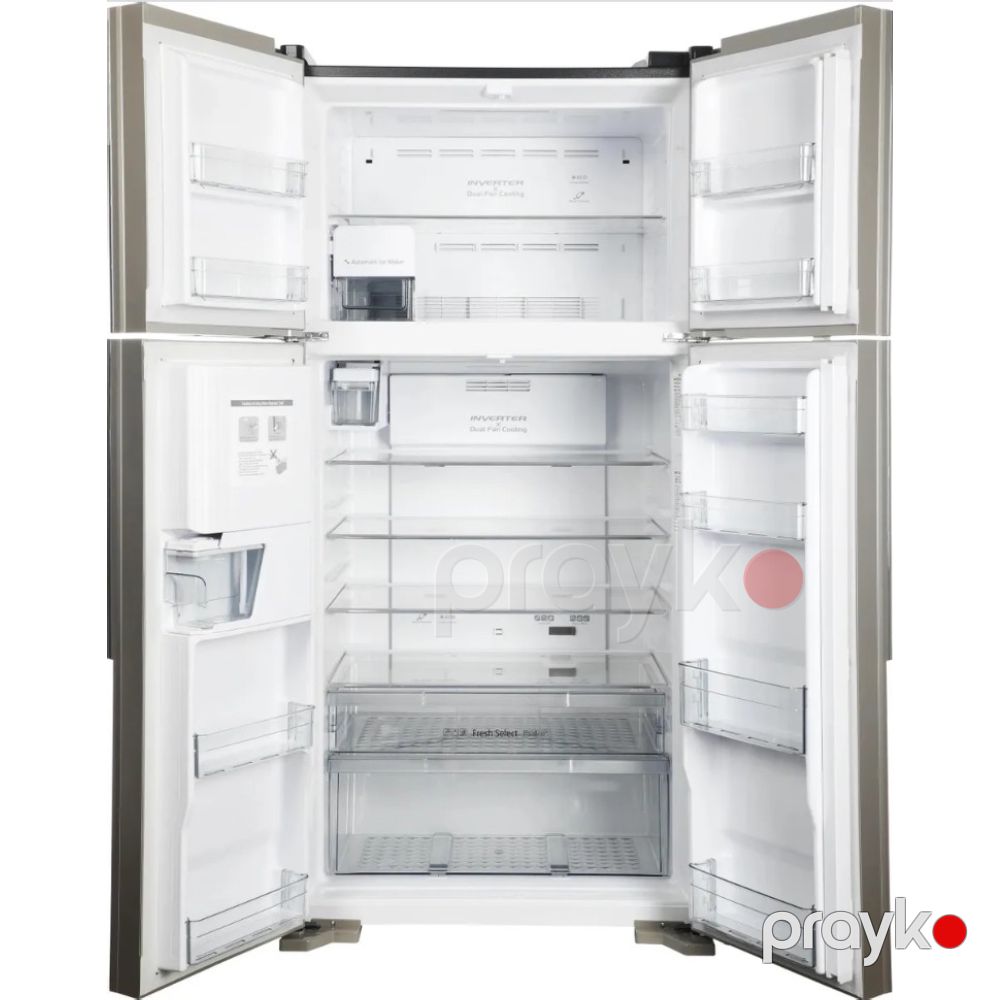 Soyuducu Hitachi R-W660PUC7X GC — Soyuducular, Bakı (3)