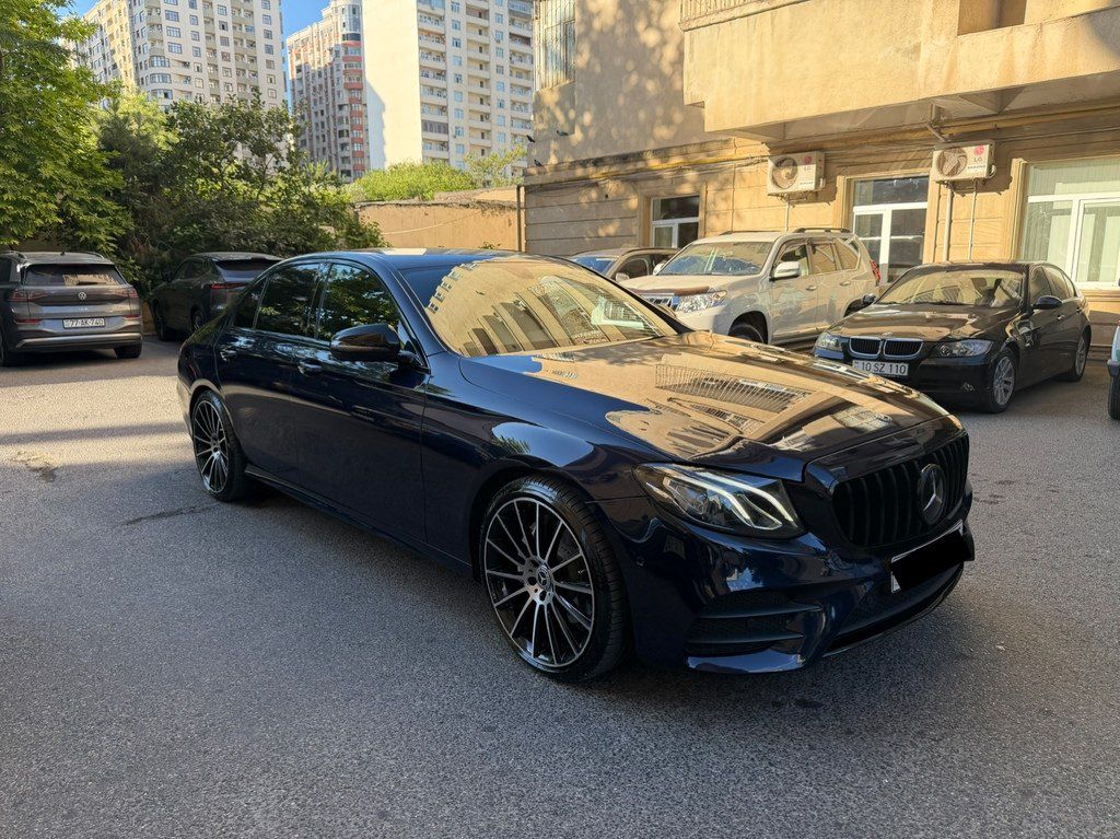 Mercedes E 200, 2.0 L, 2018 il, 155 000 km — Avtomobillər, Bakı (3)
