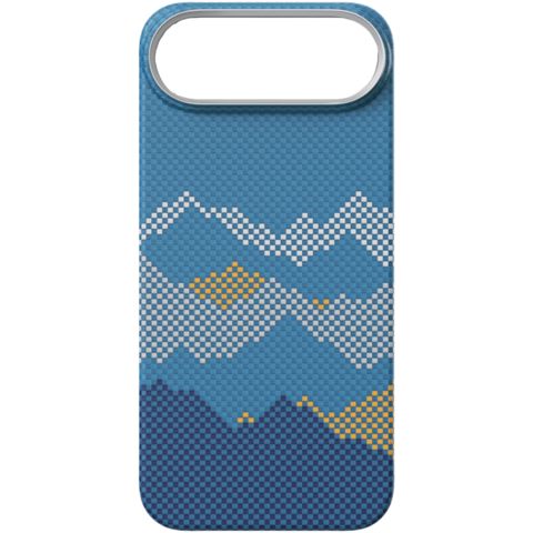 Qoruyucu örtük Comma iPhone Air Woven Series Magnetic 6942297136830 Mountain View — Bakı
