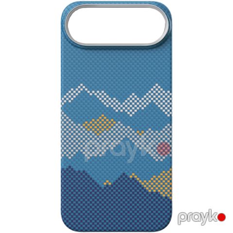 Qoruyucu örtük Comma iPhone Air Woven Series Magnetic 6942297136830 Mountain View — Bakı