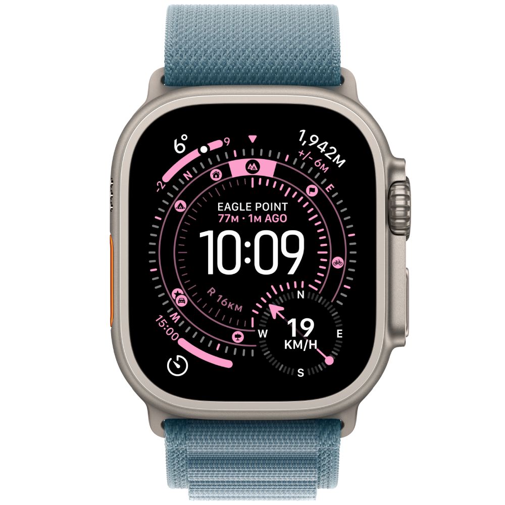 Smart saat Apple Watch Ultra 3 Cellular 49mm M MEWP4QI/A Natural Titanium — Uşaq smart saatları, Bakı (2)