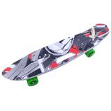 Skateboard XL HT-128S Handle Iron Steel Red&White — Mallar