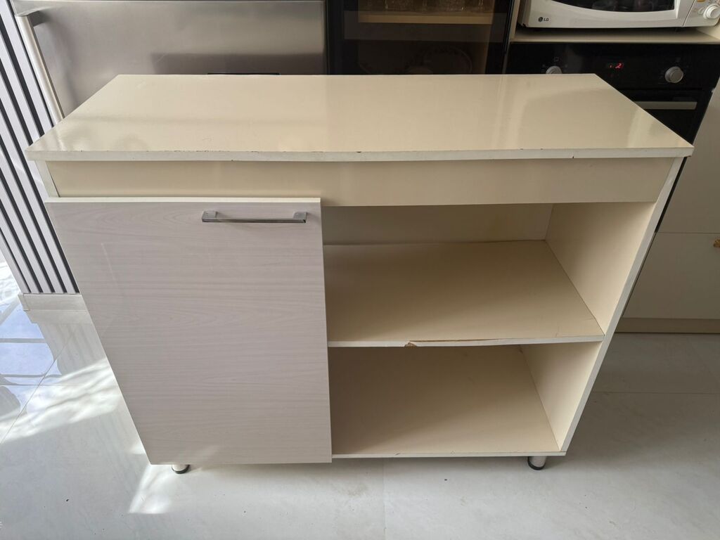 Mətbəx üçün çoxfunksiyalı dolab/sayaq - Material: laminat/LDSP — Mətbəx mobilyası, Bakı