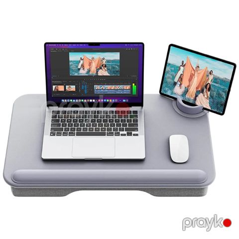 Green Lion Multi-Functional Cushioned Lap Desk 17 Gray / Gnmulflapdkgy — Bakı