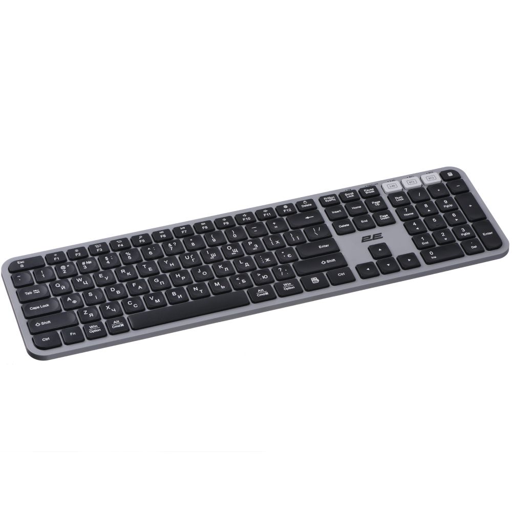 Klaviatura 2E KS240 2E-KS240WG_UA Grey Black — Klaviaturalar və siçanlar, Bakı (2)