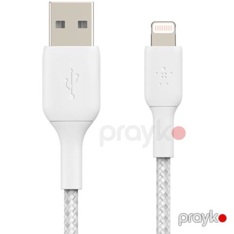 Naqil Belkin Lightning to USB Type-A CAA002BT2MWH White — Bakı