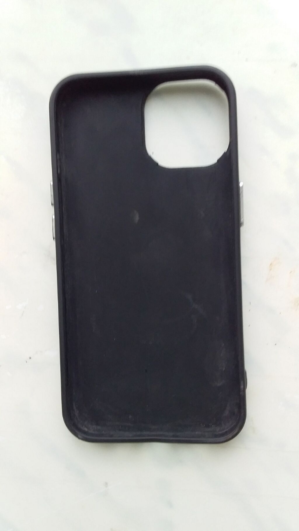 Məhsul: Qara rəngli telefon qabı - Model uyğunluğu: Böyük kvadrat — Elektronika, Qobustan (2)