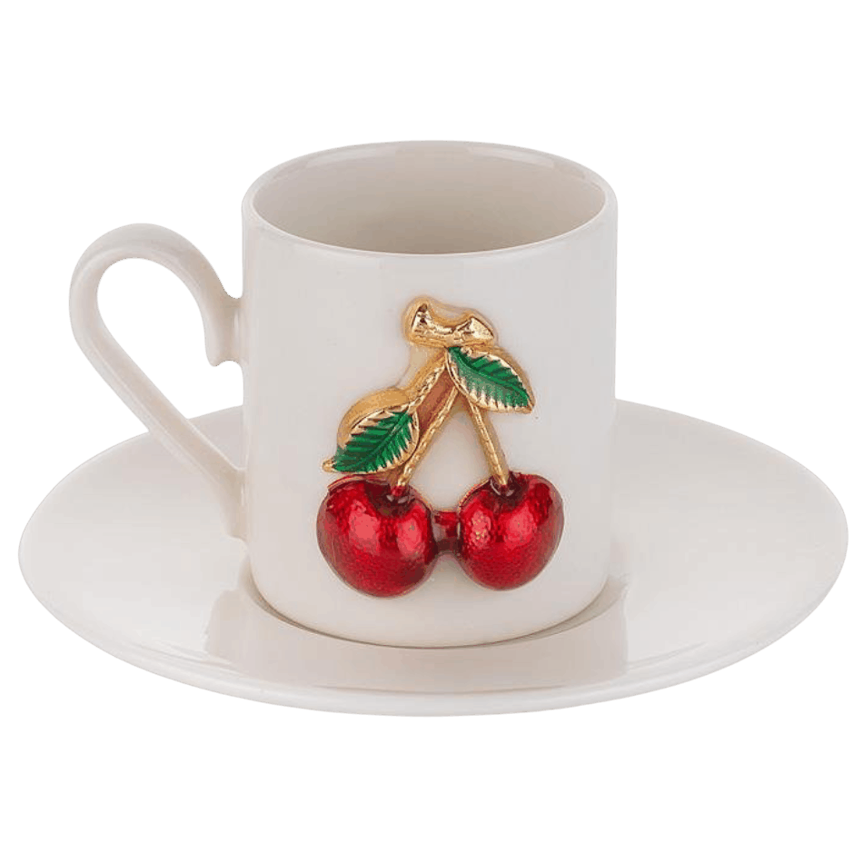 Qəhvə üçün fincan dəsti Schafer Zyra Cherry 8 parça 8699131884324 — Ev texnikası, Bakı (2)