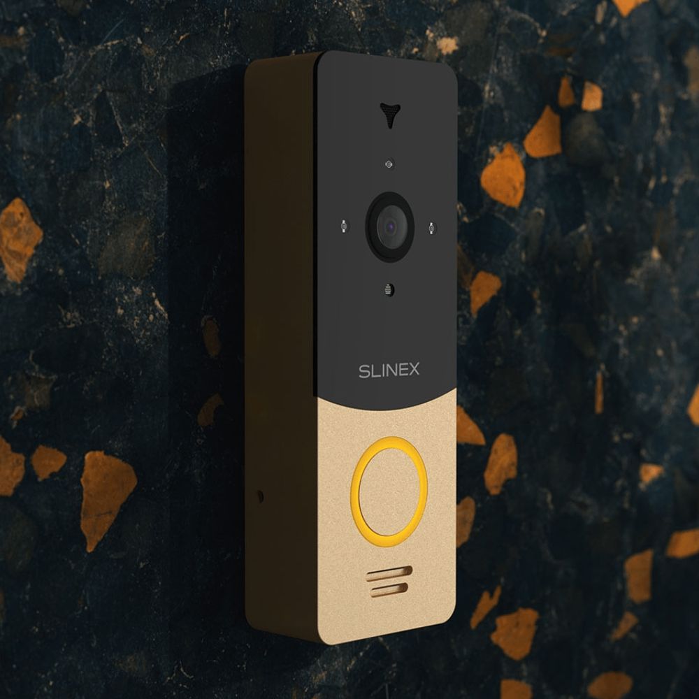 Zəng paneli Smart Slinex ML-20 HD Gold Black — Ağıllı ev, Bakı (2)