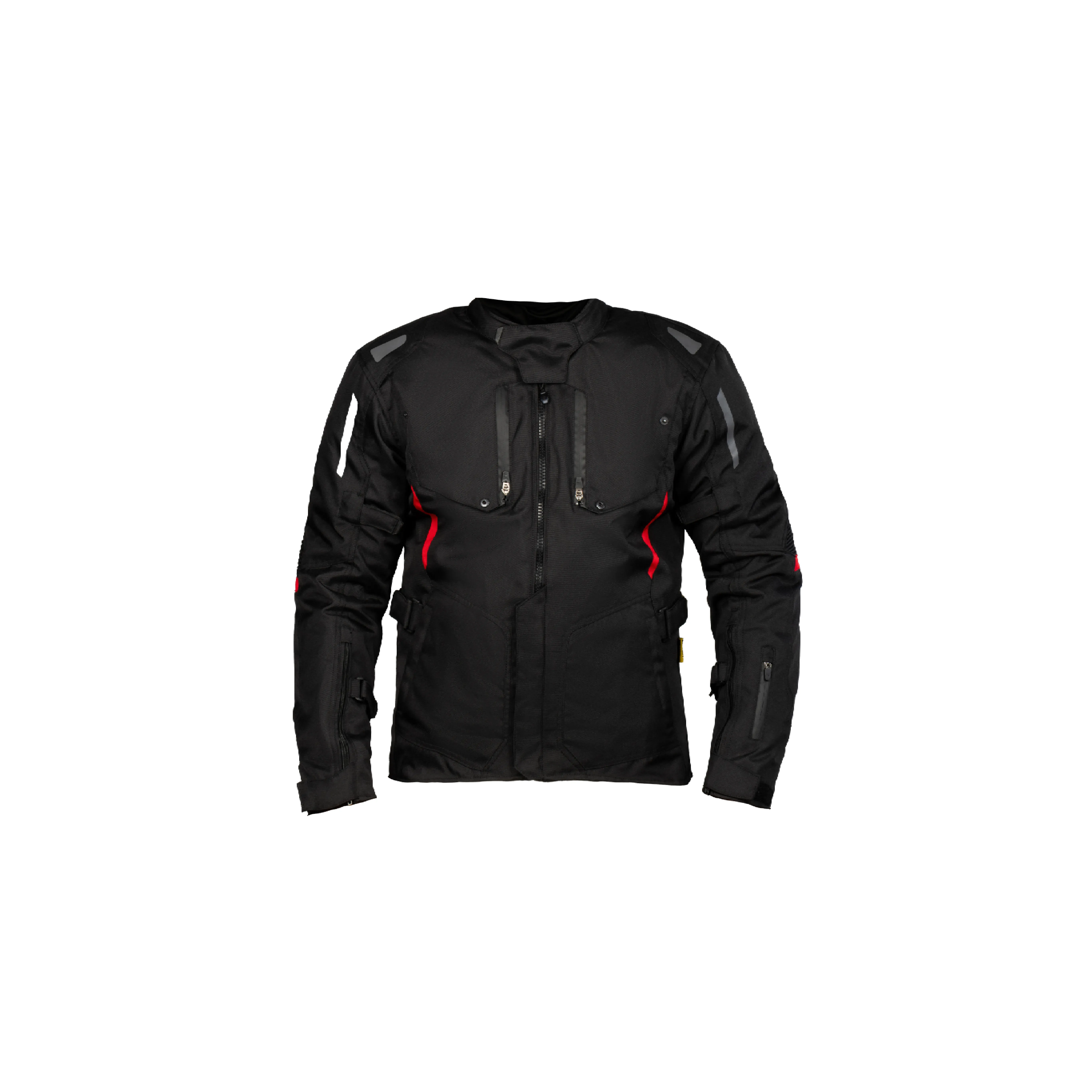 Gödəkçə Motoverse Montevideo, Textile 600D Polyester Cordura, black/red (XXL) — Cars