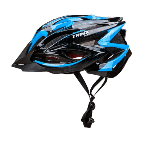 Velosiped üçün dəbilqə Trinx Go Helmet L Black-Blue — Bakı