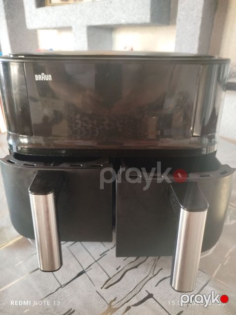 Braun iki səbətli hava fritözü (air fryer) - Brend: Braun - Rəng — Digah
