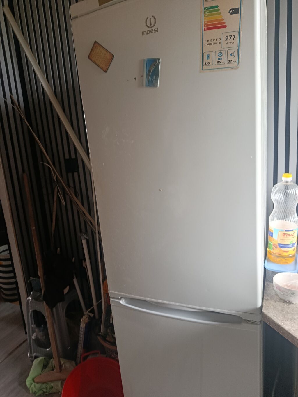Indesit iki kamerali soyuducu - Brend/model: Indesit, NB S 18AA — Soyuducular, Bakı (5)