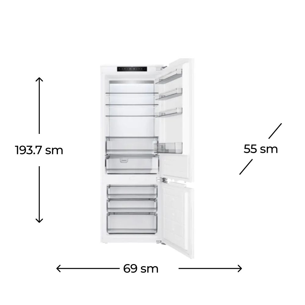 Soyuducu Bompani BOEKO340W — Soyuducular, Bakı (2)