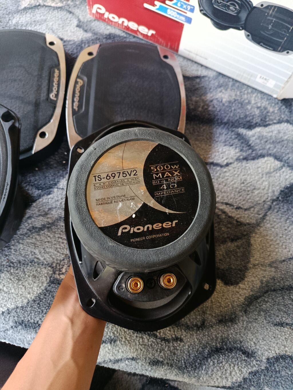 Pioneer TS-6975V2 avtomobil akustikası - Növ: 3-yollu koaksial — Elektronika, Gəncə