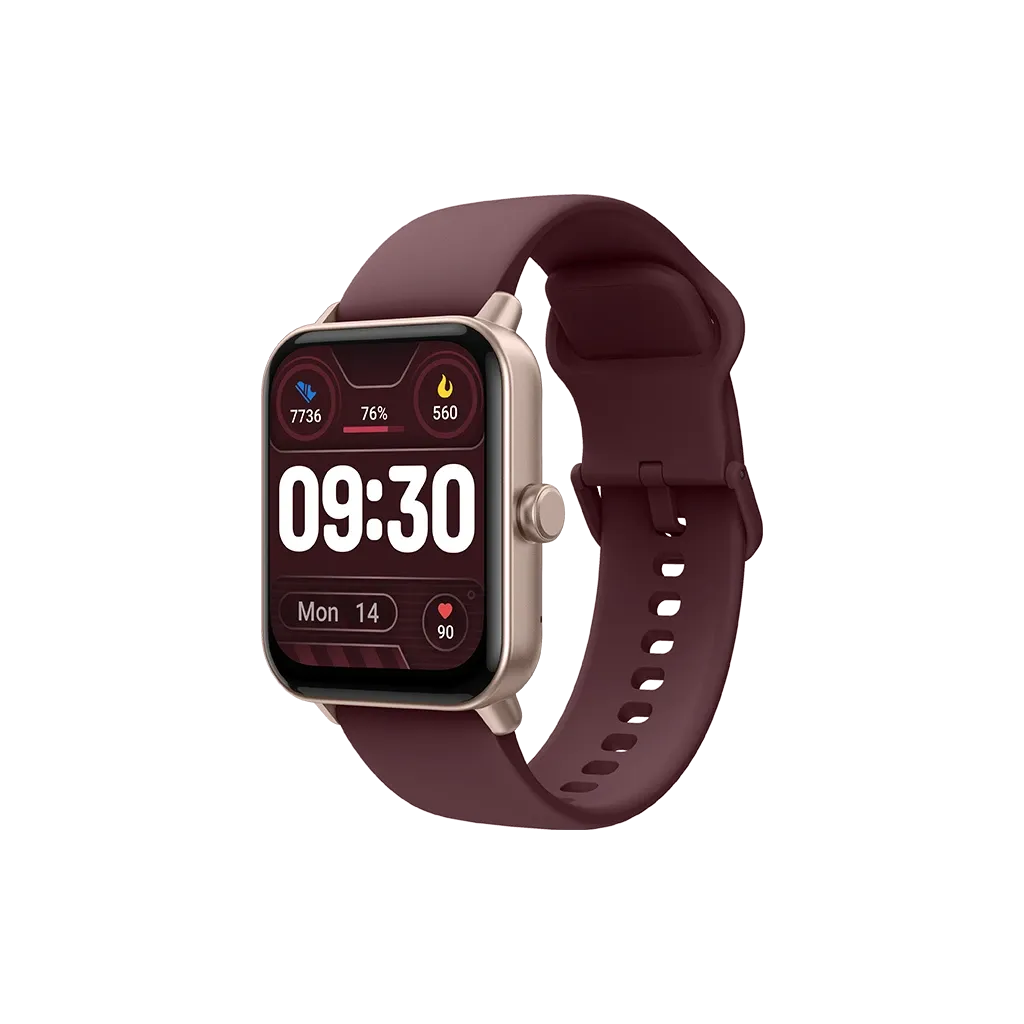 Smart saat Ttec Tempus, 44 mm Rectangular, Ruby Red (2S13WV1A) — Bakı