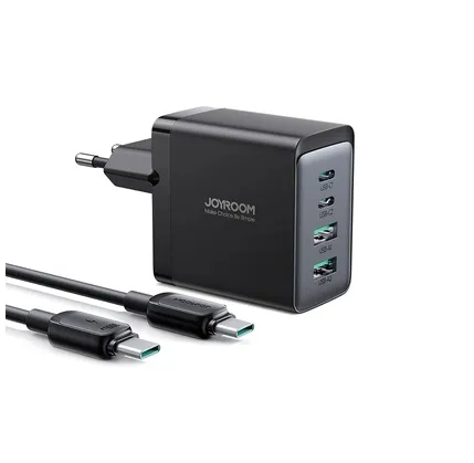 Adapter Joyroom TCG02 67W (2x USB, 2x Type-C) + kabel USB C - USB C 100W — Ağıllı ev