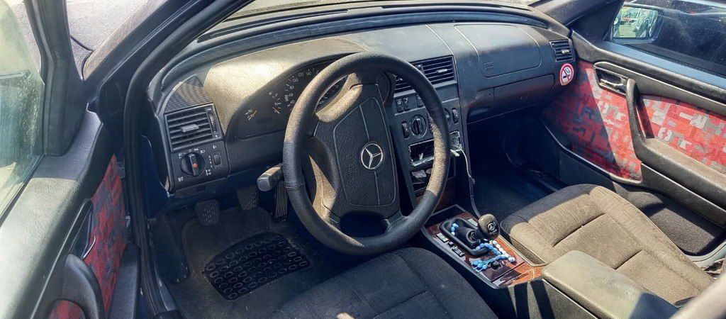 Mercedes C 200, 2.0 L, 1995 il, 200 000 km — Avtomobillər, Bakı (6)