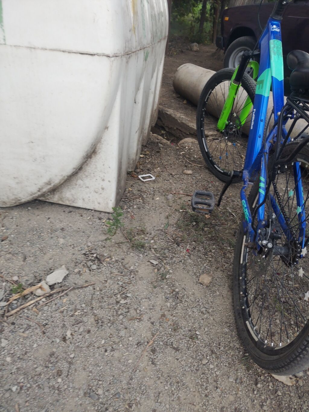Fulbike dağ velosipedi - Rəng: mavi-yaşıl - Çərçivə: yüngül ərintili — Dağ velosipedləri, Tovuz (3)