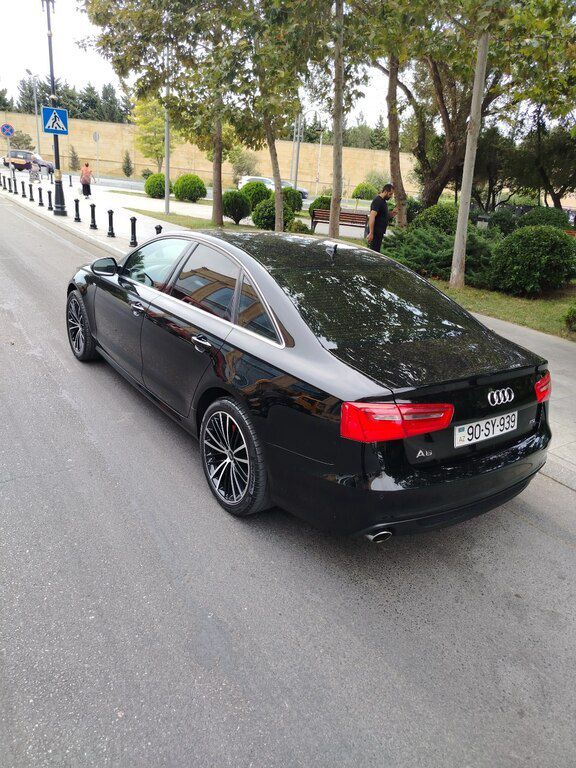 Audi A6, 2.8 L, 2014 il, 218 000 km — Avtomobillər, Bakı (4)
