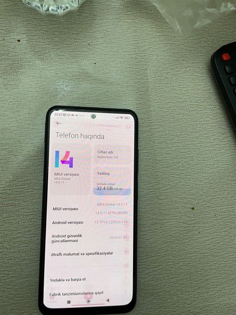 Xiaomi Redmi Note 10S Deep Sea Blue 128GB/4GB — Bakı