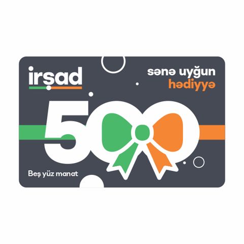 ŞadKart 500 AZN hədiyyə kartı — Bakı