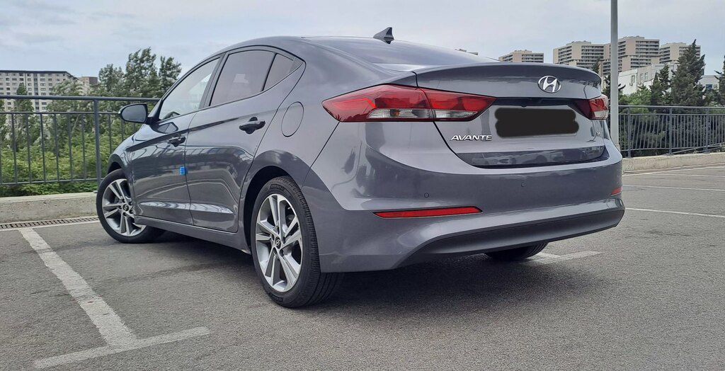 Hyundai Avante, 1.6 L, 2018 il, 169 000 km — Avtomobillər, Bakı (5)