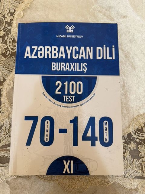Nizami Hüseynov – Azərbaycan dili Buraxılış (XI sinif) - 2100 test — Bakı