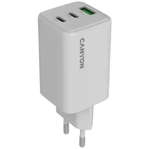 Canyon GaN Fast Charge CU-65ACC 65W White — Bakı