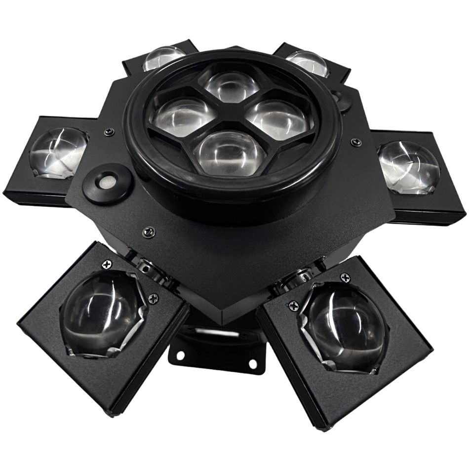 Hərəkət edən işıq PM Lighting HD6 (Six Arm Diamond) — Musiqiə alətləri, Bakı (2)