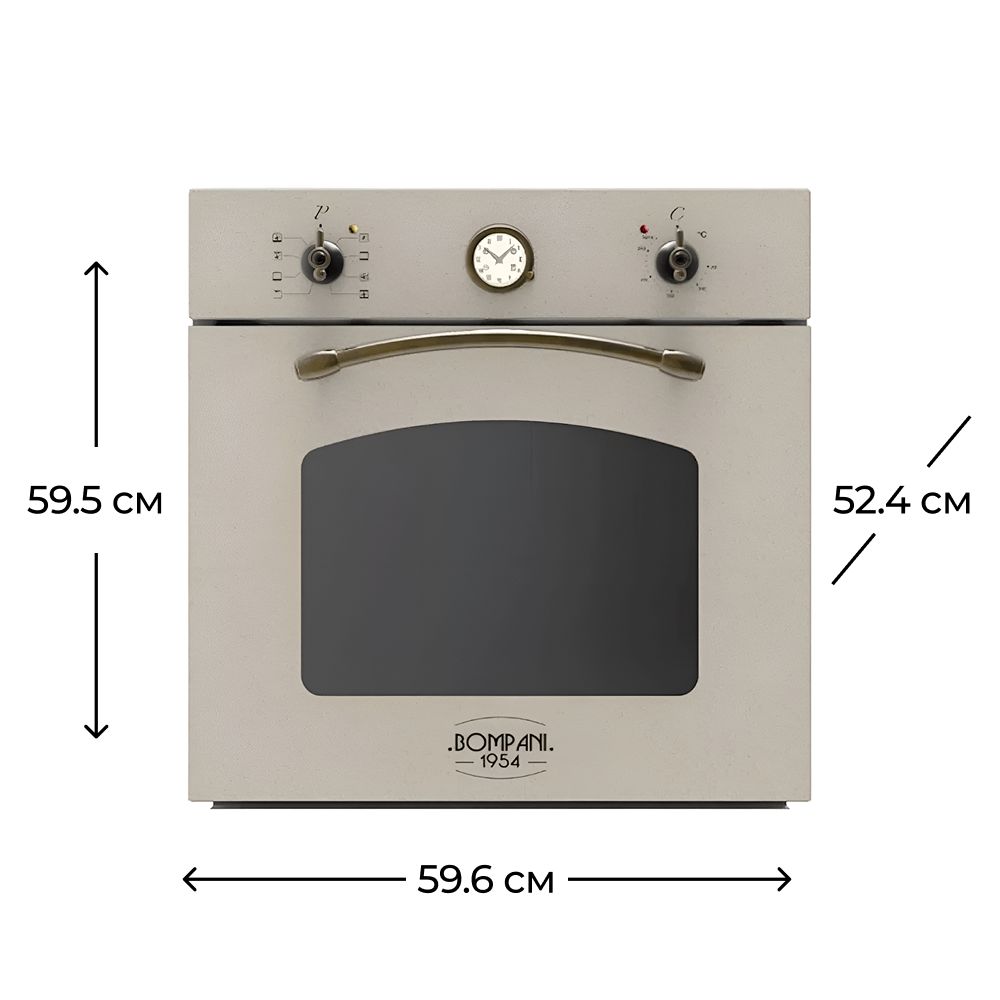 Soba Bompani BO244SB/E — Fırın kamerası, Bakı (3)