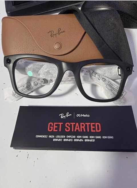 Rayban Meta Wayfarer Transitions Black Gen 2 — Bakı
