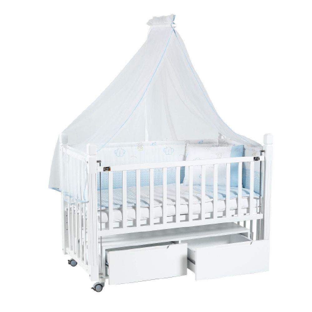 Beşik Tahterevalli Viva 86506 Mavi — Uşaq otağı, Bakı (2)
