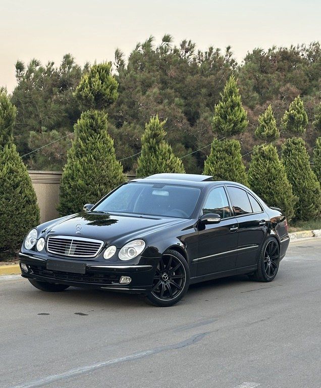 Mercedes E 320, 3.2 L, 2004 il, 281 500 km — Avtomobillər, Bakı (9)