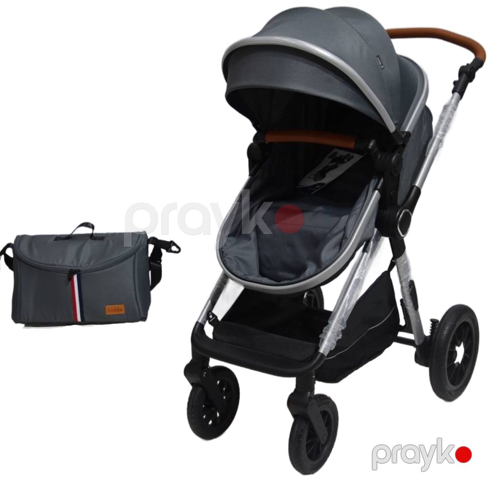 Uşaq arabası Kidilo H2D Grey — Arabalalar, Bakı (3)