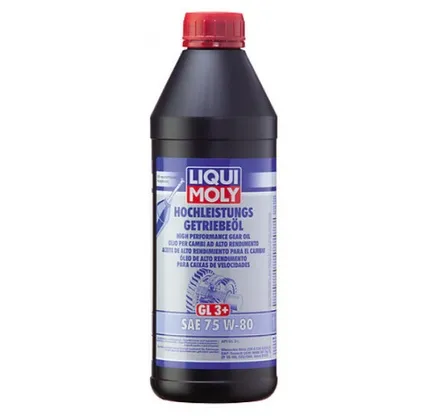 Sürət qutusu yağı Liqui Moly Hochleistungs-Getriebeöl GL3 SAE 75W-80 1L (7584/4427) — Bakı