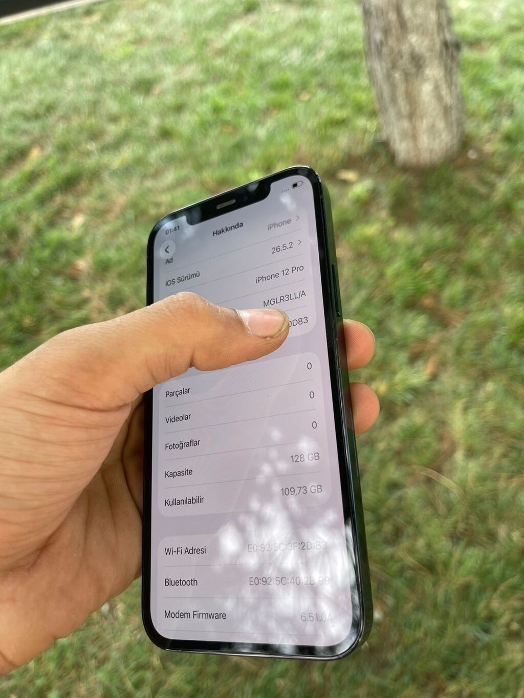 IPhone 12 Pro, 128 GB, Blue Titanium, Face ID — Apple iPhone, Bakı (4)