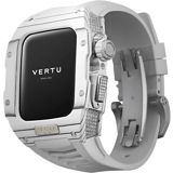Smart saat Vertu Watch H1 SW-WD-004-01-HW Stainless Steel WG White Rubber — Детские смарт часы