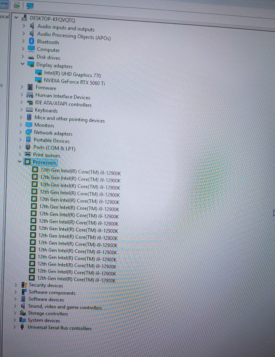Masaüstü kompüter "Core i9, RTX 5060 TI, RAM 64GB, SSD 1TB" — Masaüstü kompüterlər, Bakı (10)