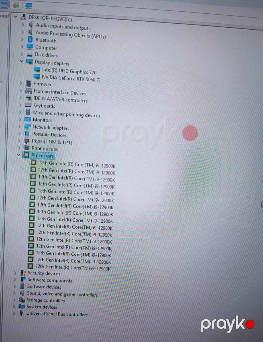 Masaüstü kompüter "Core i9, RTX 5060 TI, RAM 64GB, SSD 1TB" — Masaüstü kompüterlər, Bakı (12)