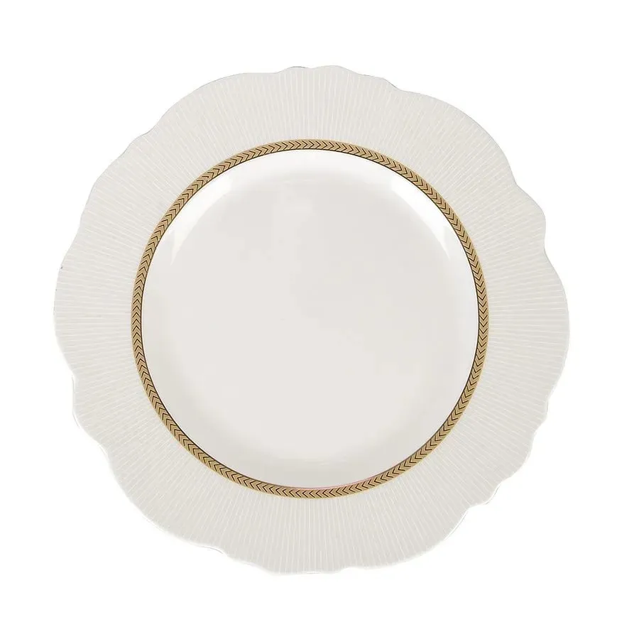 Boşqab Nouvelle Home White chic 26 sm (970016) — Dining tableware