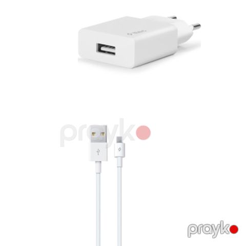 Adapter Ttec SmartCharger Travel 2SCS20MB White