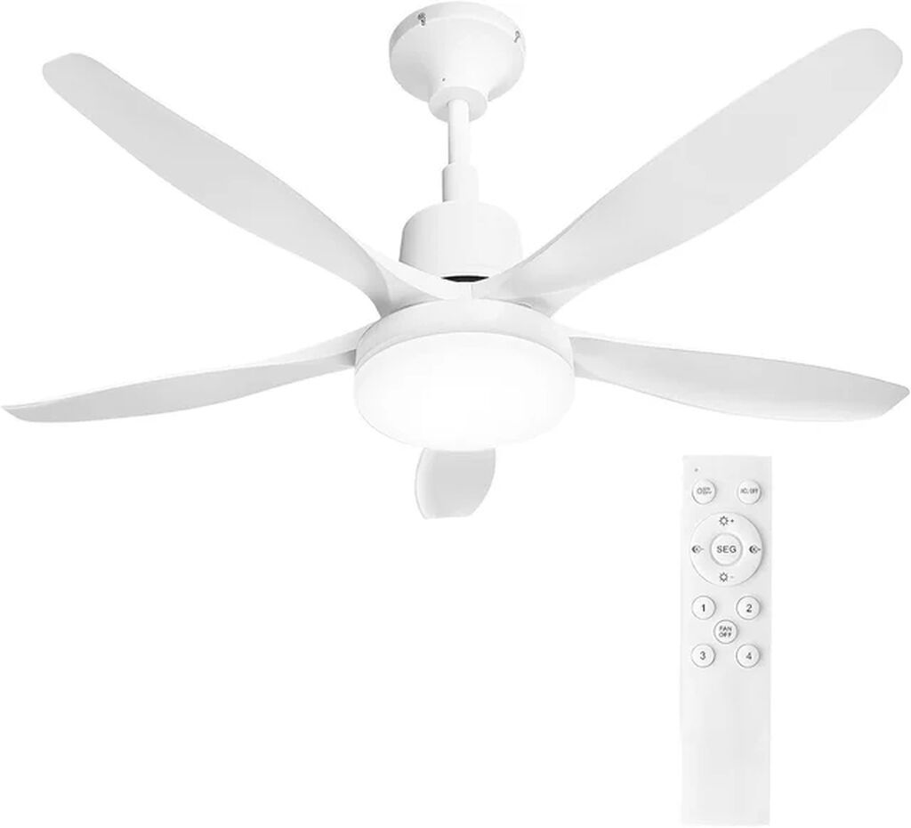 Ventilator LED fanlı tavan işığı – uzaqdan idarəetmə ilə — Ventilyatorlar, Bakı (2)