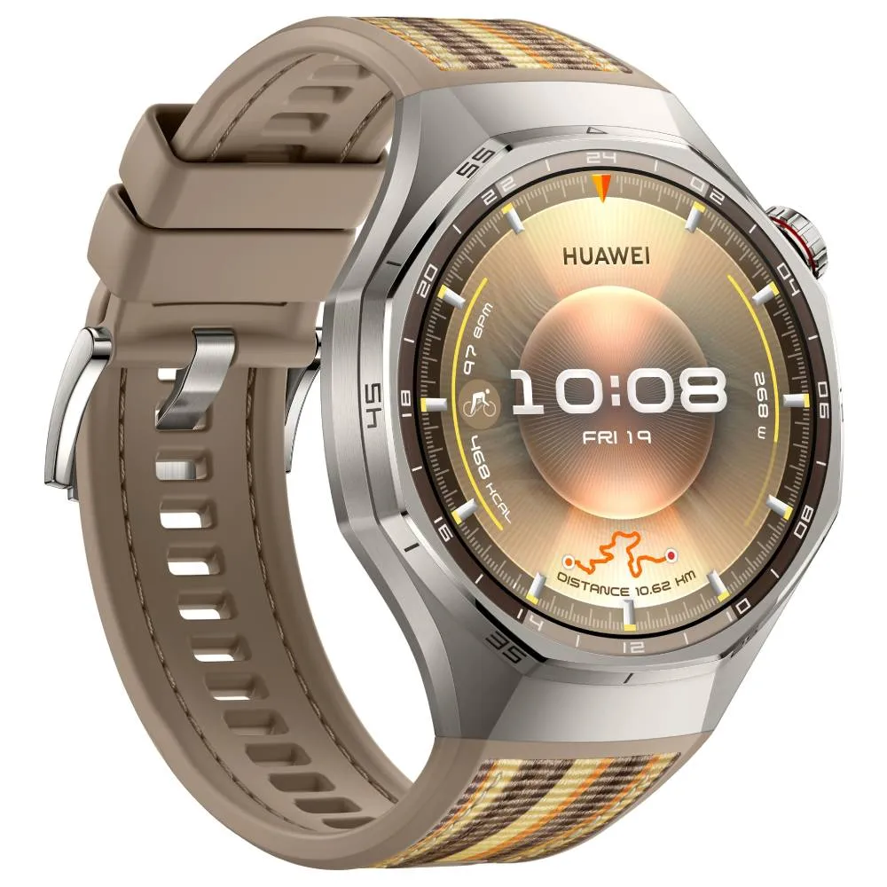 Smart Saat Huaweı Watch GT 6 Pro 46mm Brown Woven (55020FWA) — Bakı