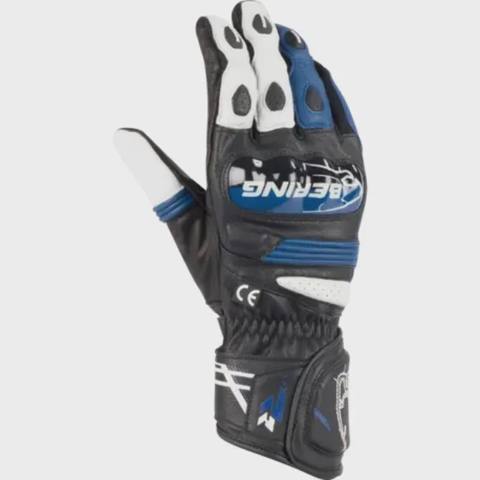 Əlcək berıng gloves snap (ce) BGR192 black/blue T11 (XL) — Motosiklet giyim ve ekipmanları