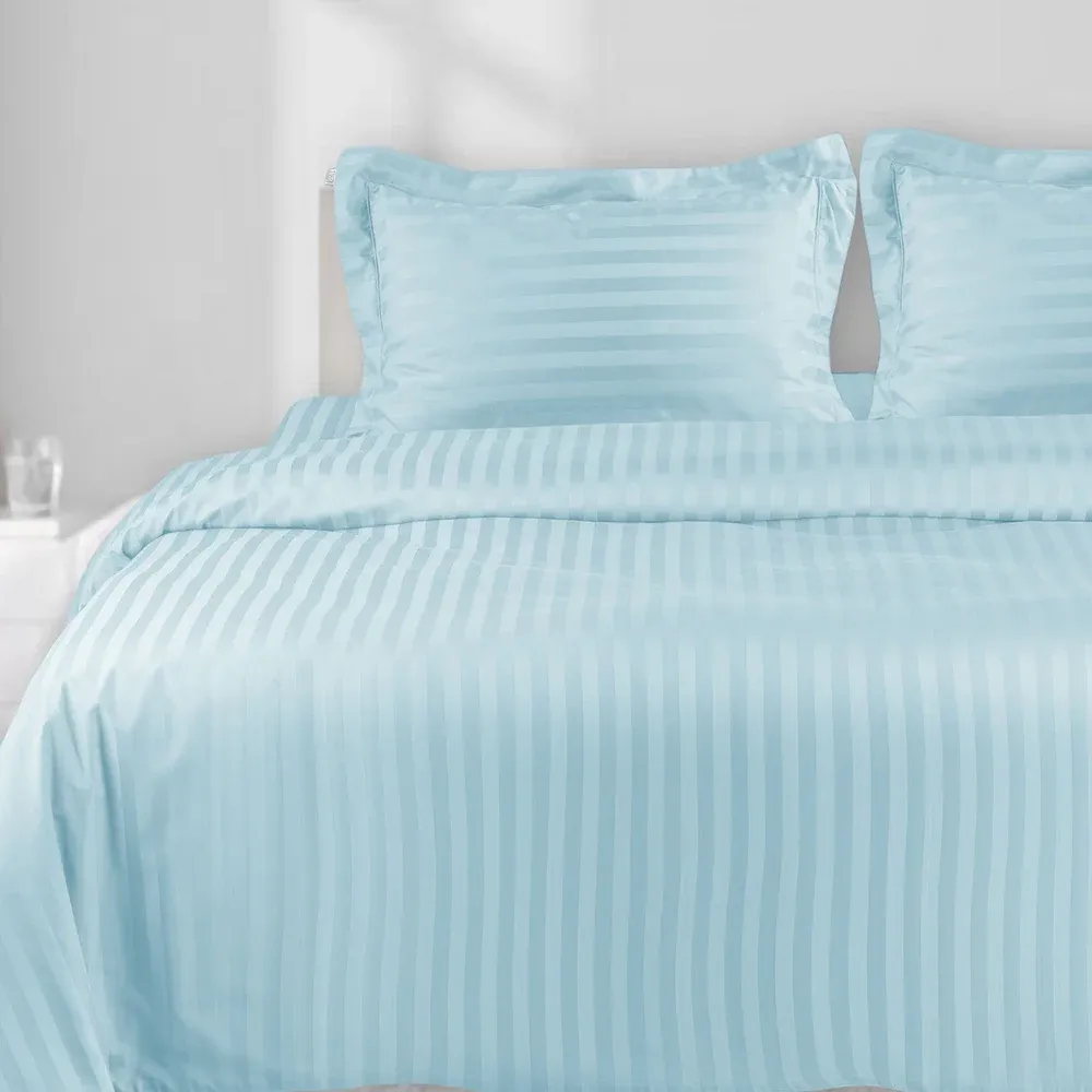 Yataq dəsti Mollis Stripe Saten Tək nəfərlik MSST0011 (8682152005724) — Постельное белье