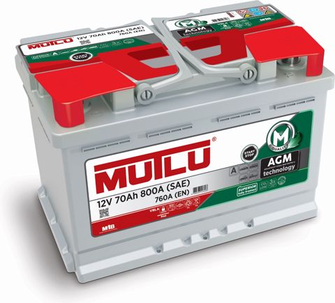 Avtomobil üçün akkumulyator Mutlu AGM.L4.80.080.A — Bakı
