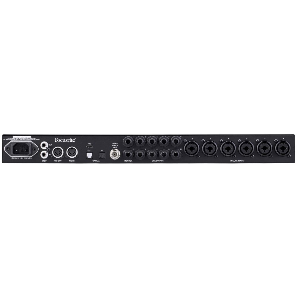Səs kartı Focusrite Clarett+ 8Pre — Musiqiə alətləri, Bakı (3)