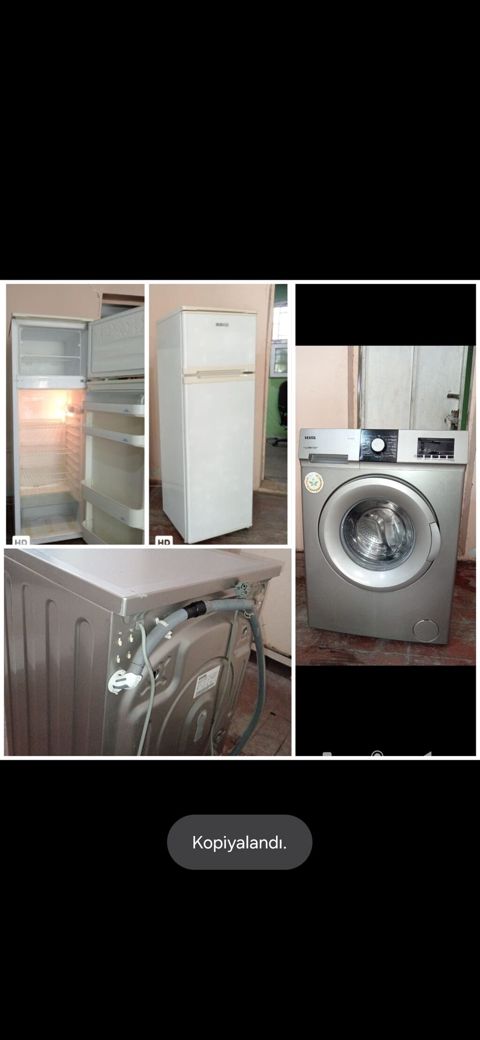 RR Beko soyuducu tam islek Vestel paltaryuyan 7 kq Birlikde 350 azn — Mehdiabad