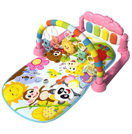 Carpet for Children Multi Functional Piano Aiyingle 668-90 Pink — Игровые коврики